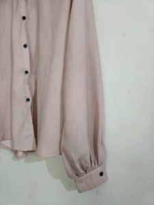 Blush Button-Down Shirt