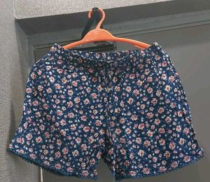 Floral Print Shorts