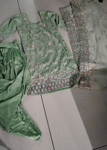 Beautiful Party wear suit stitched