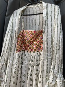 Kalki Fashion Elegant Embellished Gown with Shrug