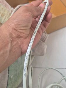 White Electrical Cable Wire fo wifi