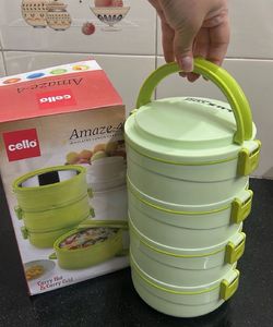 New-Cello Amaze-4 Insulated Lunch Carrier