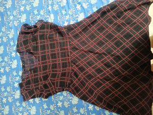 Chic Plaid Fit &amp; Flare Dress