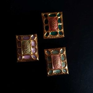 minakari stone beads