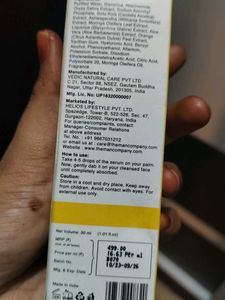 The Man Company Vitamin C Face Serum