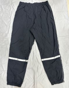 Nike Black Windbreaker Track Pants | Full Side Zip