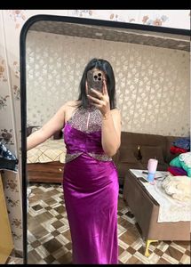 Elegant Purple Evening Gown🎀🦋🌻