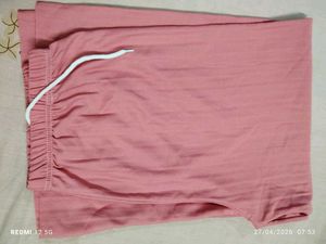 Pink Textured palazzo