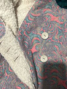 Patterned Fleece Jacket for kids