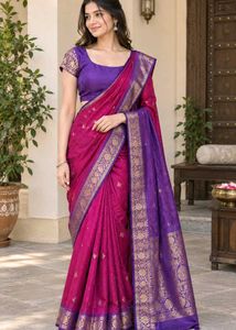 magenta Purple Silk S. w. free gif