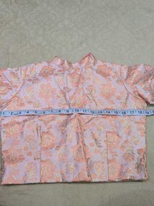 Anusnka sharma wedding Pink Brocade Lehenga