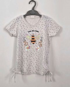 Cute Bee T-Shirt for Girls