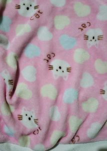 Cute Cat Pink Fleece Sweatshirt