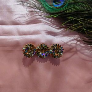 Boho Hair Clips Set - Multicolo