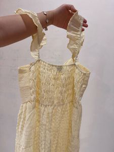 Boho Yellow Maxi Dress