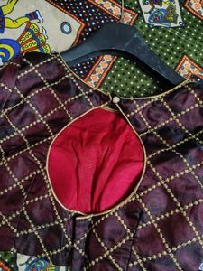 Maroon Lehenga Choli Set