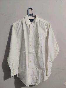 Classic White Polo Ralph Lauren Shirt