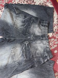 Carpenter baggy washed jeans
