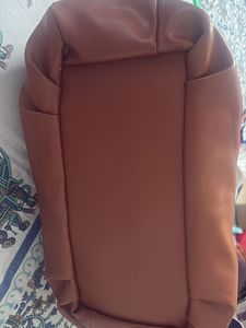 Stylish Brown Faux Leather Handbag