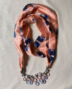 Necklace with Scarf