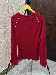 Harley-Davidson maroon Long Sleeve Top