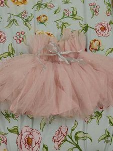 Cute Pink Tulle Dress
