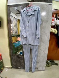Vintage Pleated co Ord Set