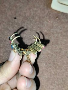 Chandelier Earrings &amp; Hair Clip Set