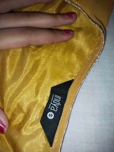best offer!!! hurry up ( yellow readymade saree)