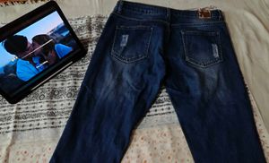 Embellished Denim Jeans