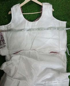 Embroidered gown with Dupatta