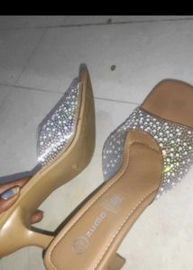 Embellished Flat Sandals