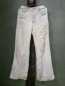 White Flare Jeans