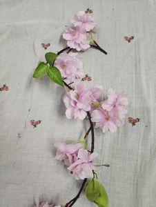 Decorative Mirror with Floral Garland