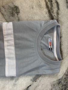 Gray Striped T-Shirt