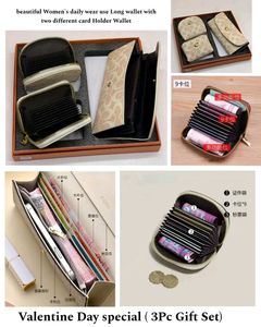 HIGH QUALITY IMPORTED 3 PCS SET LADIES FANCY WALLE