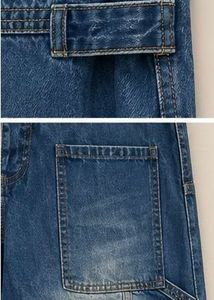 Vintage Wash Denim Jumpsuit