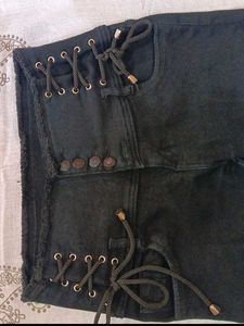 Black straight leg jeans 👖