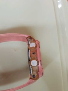 Casio Baby-g Analog-Digital Peach Dial Women's