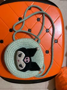 Cute Kuromi Crossbody Bag