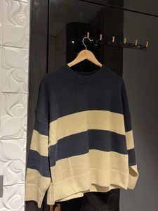 Cozy Striped Knit Sweater