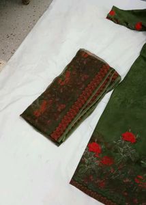 Green Kurta Set