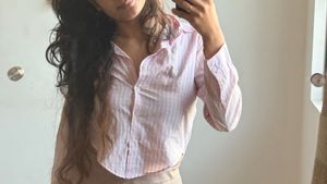 Striped Button-Down Shirt