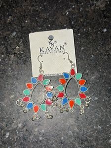 Kayan Colorful Dangle Earrings