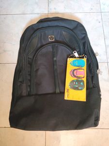 Black New Backpack Travel Bag Trekking Bags 20 X 1
