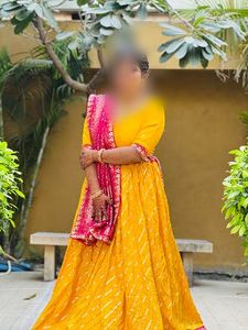 Vibrant Yellow Lehenga Choli