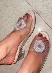 beautiful open heels
