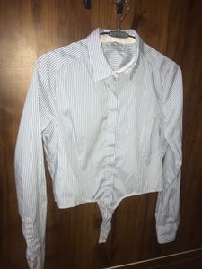 Striped Bodysuit Top