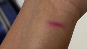 Plum Velvet matter lipstick with SPF 30 Protection