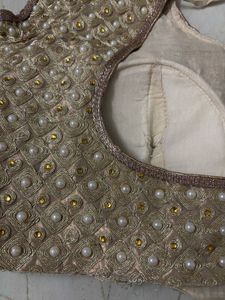 Embellished Golden Blouse